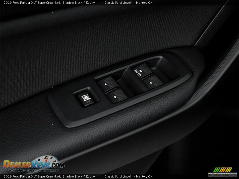 2019 Ford Ranger XLT SuperCrew 4x4 Shadow Black / Ebony Photo #26