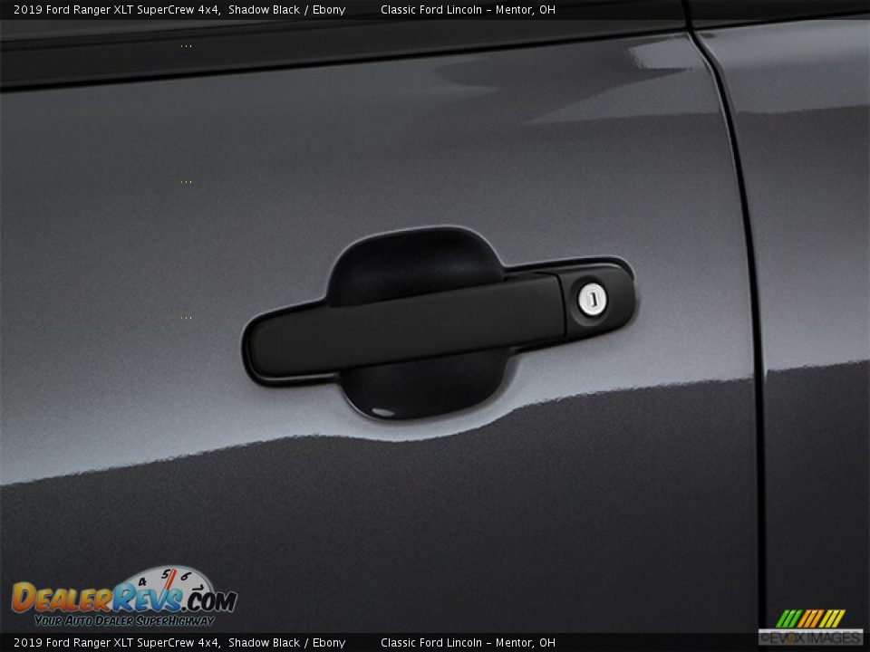 2019 Ford Ranger XLT SuperCrew 4x4 Shadow Black / Ebony Photo #30