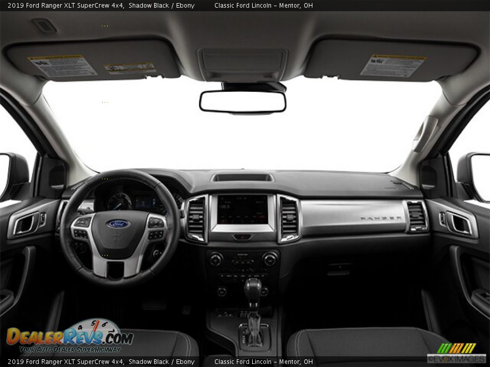 2019 Ford Ranger XLT SuperCrew 4x4 Shadow Black / Ebony Photo #36