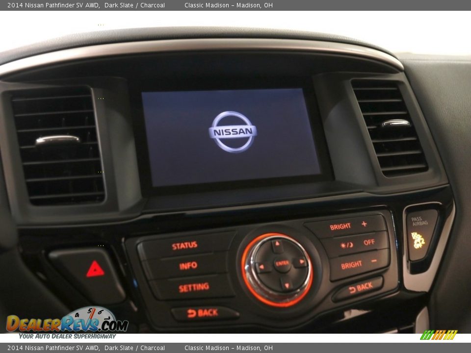 2014 Nissan Pathfinder SV AWD Dark Slate / Charcoal Photo #8