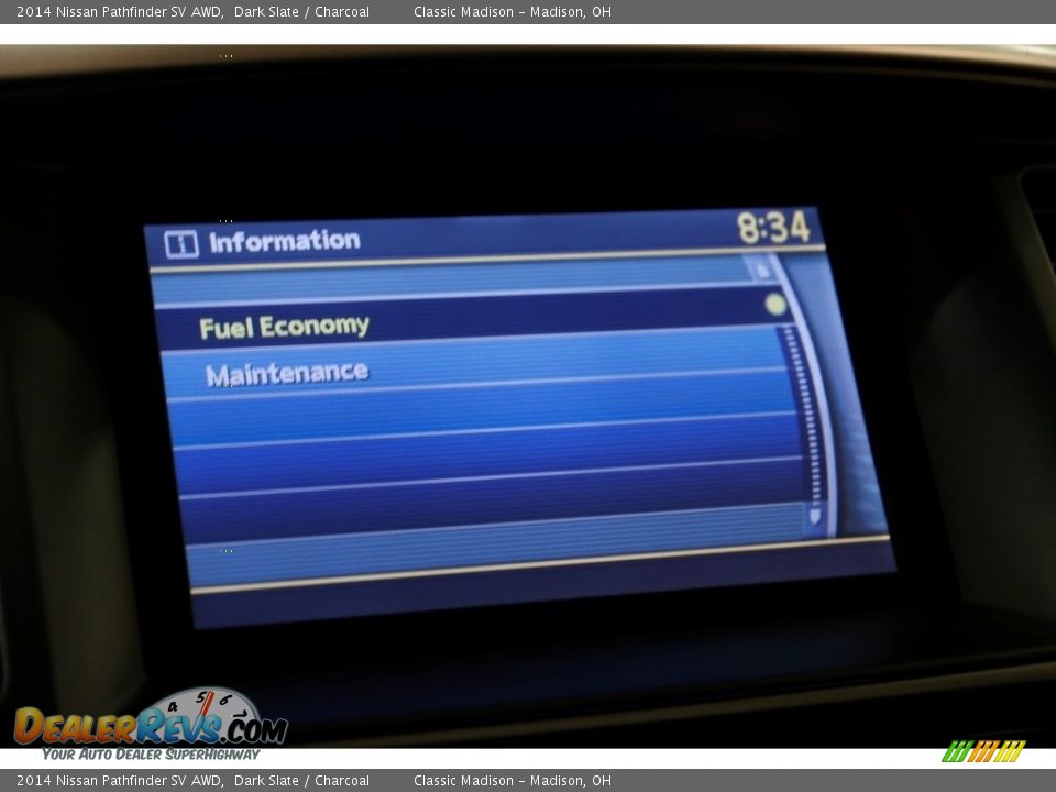 2014 Nissan Pathfinder SV AWD Dark Slate / Charcoal Photo #11
