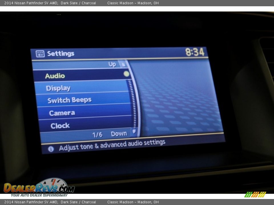 2014 Nissan Pathfinder SV AWD Dark Slate / Charcoal Photo #12