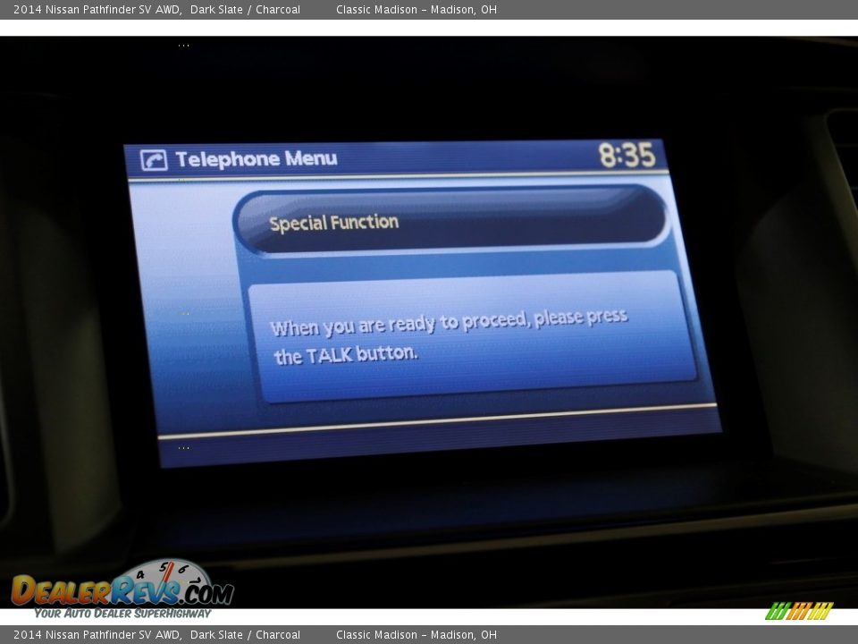 2014 Nissan Pathfinder SV AWD Dark Slate / Charcoal Photo #13