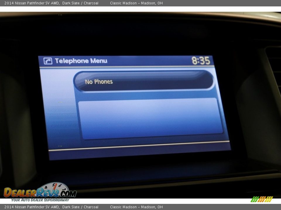 2014 Nissan Pathfinder SV AWD Dark Slate / Charcoal Photo #14