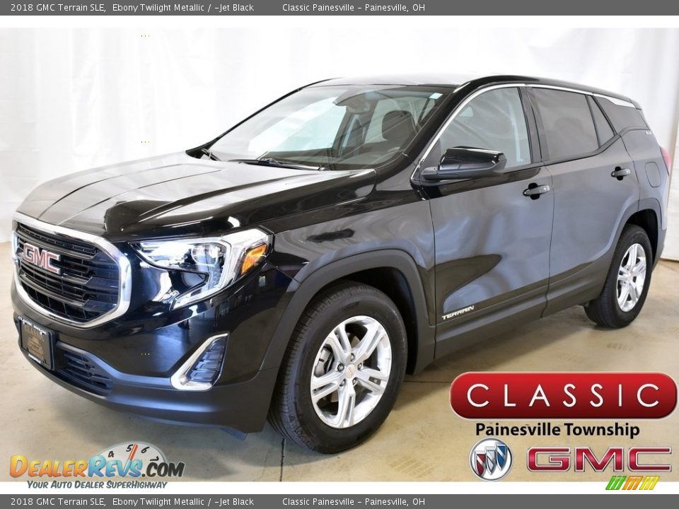 2018 GMC Terrain SLE Ebony Twilight Metallic / ­Jet Black Photo #1
