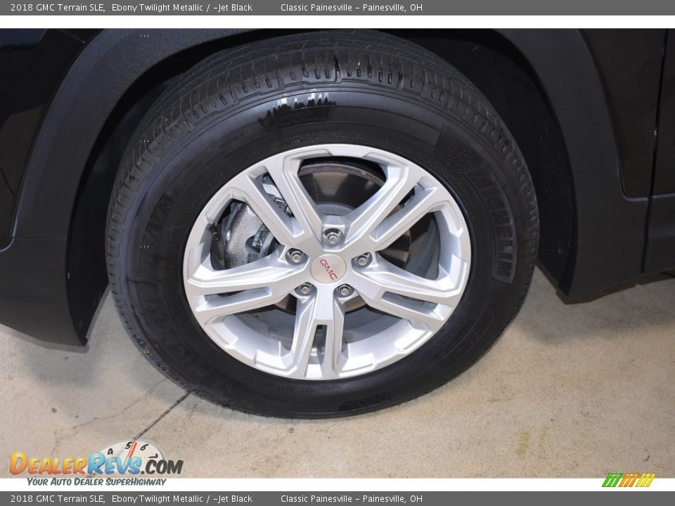 2018 GMC Terrain SLE Ebony Twilight Metallic / ­Jet Black Photo #5