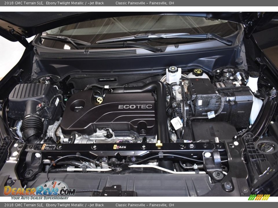2018 GMC Terrain SLE Ebony Twilight Metallic / ­Jet Black Photo #6