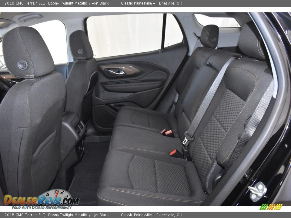 2018 GMC Terrain SLE Ebony Twilight Metallic / ­Jet Black Photo #8