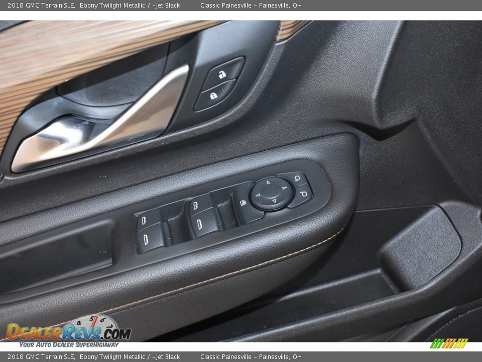 2018 GMC Terrain SLE Ebony Twilight Metallic / ­Jet Black Photo #10