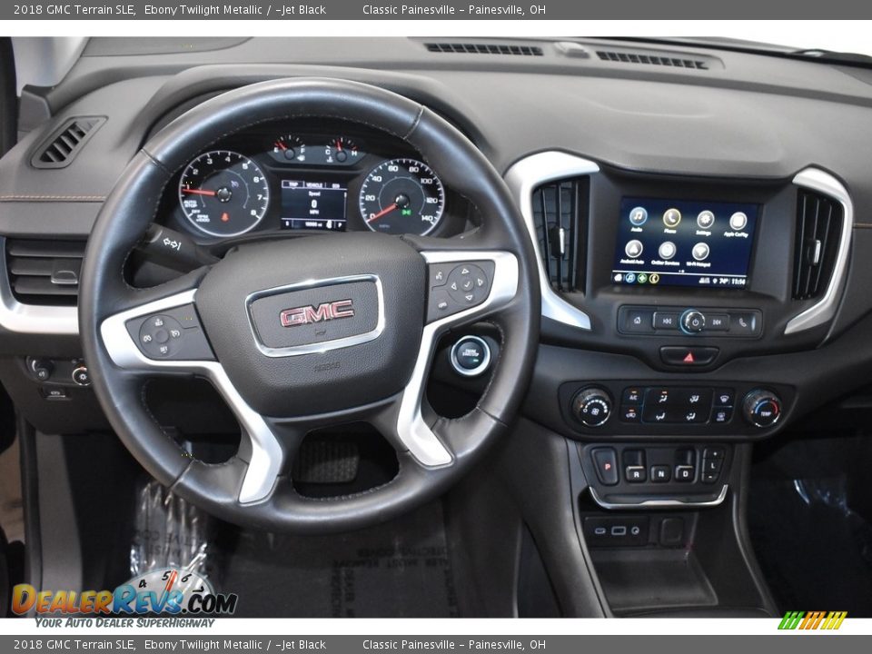 2018 GMC Terrain SLE Ebony Twilight Metallic / ­Jet Black Photo #12