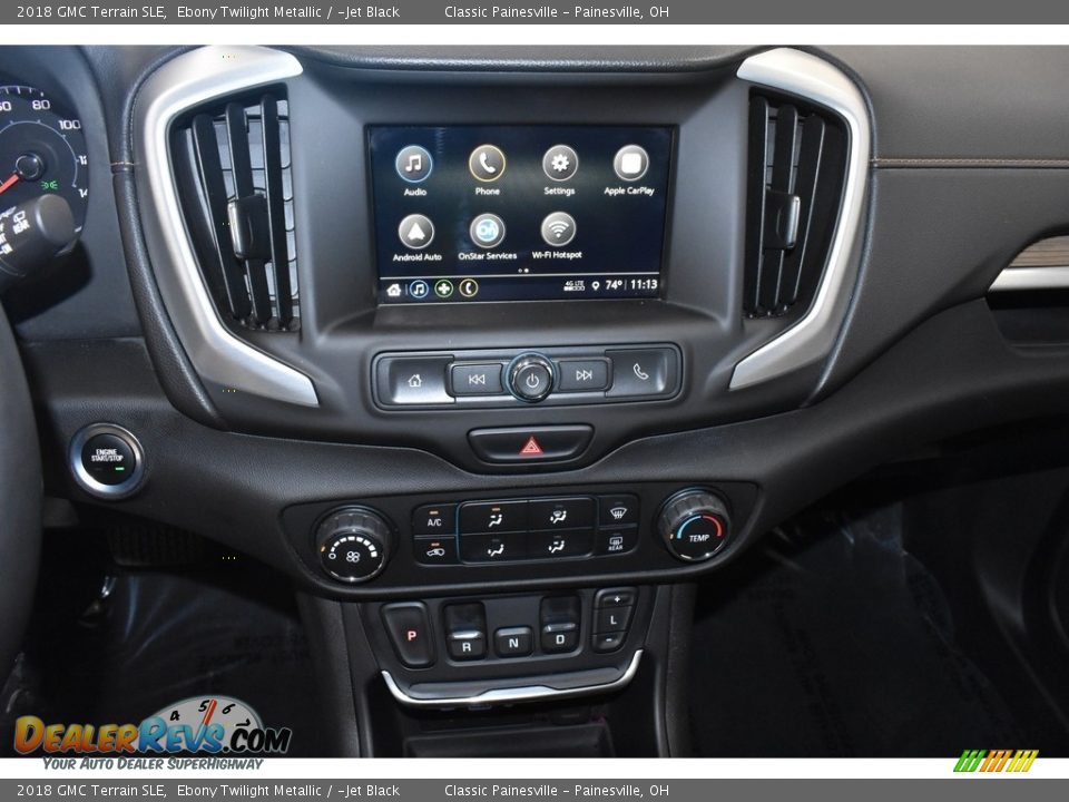 2018 GMC Terrain SLE Ebony Twilight Metallic / ­Jet Black Photo #13