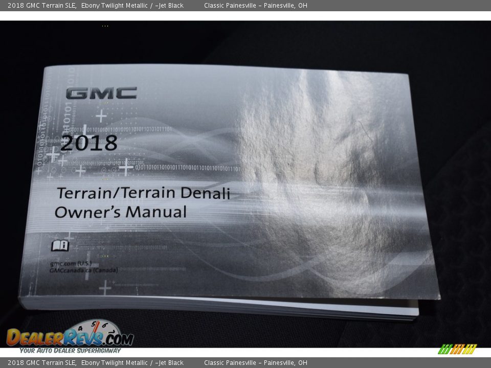 2018 GMC Terrain SLE Ebony Twilight Metallic / ­Jet Black Photo #16