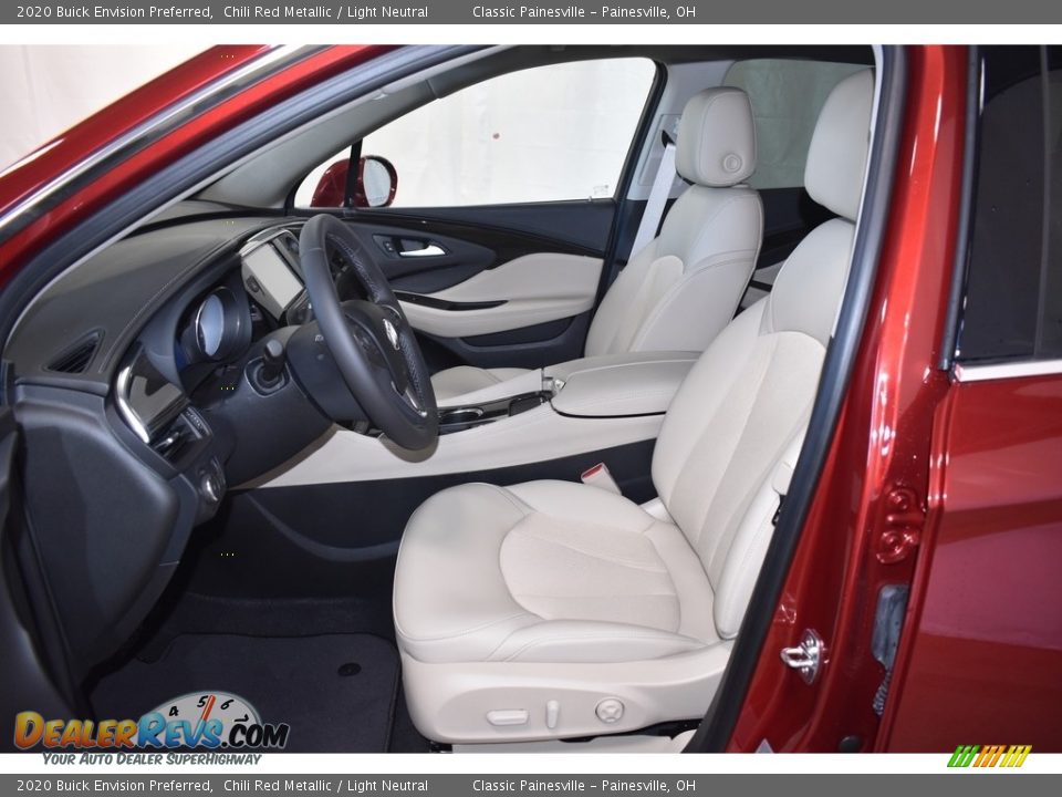 Front Seat of 2020 Buick Envision Preferred Photo #6