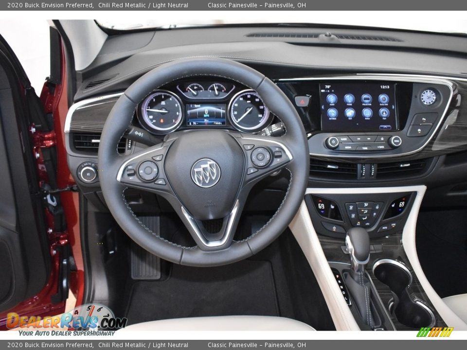 Dashboard of 2020 Buick Envision Preferred Photo #8