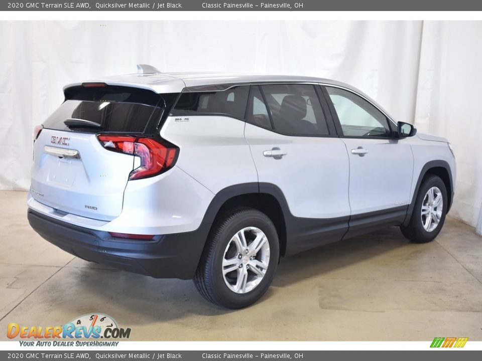 2020 GMC Terrain SLE AWD Quicksilver Metallic / Jet Black Photo #2