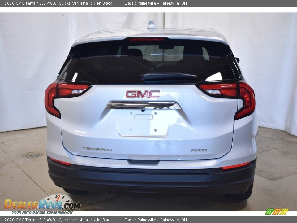 2020 GMC Terrain SLE AWD Quicksilver Metallic / Jet Black Photo #3