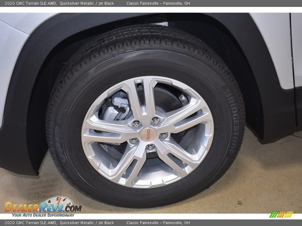 2020 GMC Terrain SLE AWD Quicksilver Metallic / Jet Black Photo #5