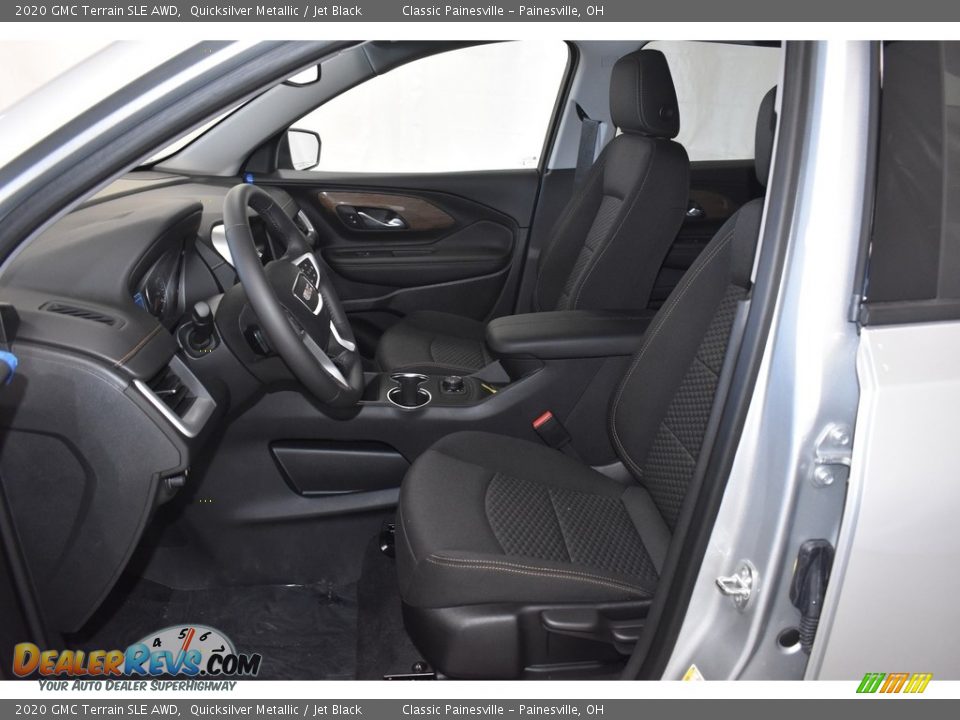 2020 GMC Terrain SLE AWD Quicksilver Metallic / Jet Black Photo #6