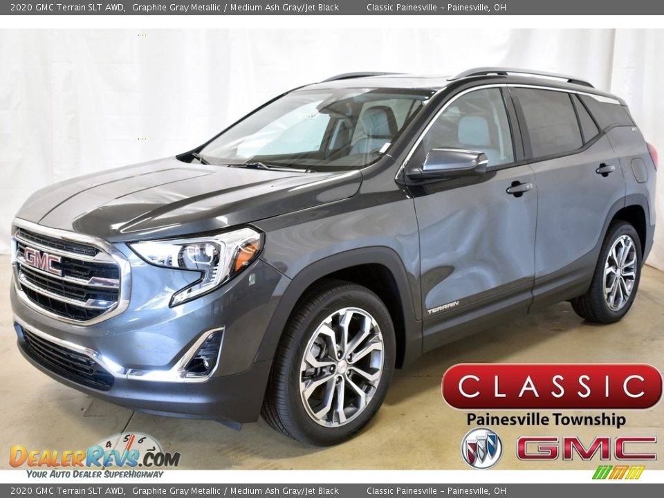 2020 GMC Terrain SLT AWD Graphite Gray Metallic / Medium Ash Gray/Jet Black Photo #1