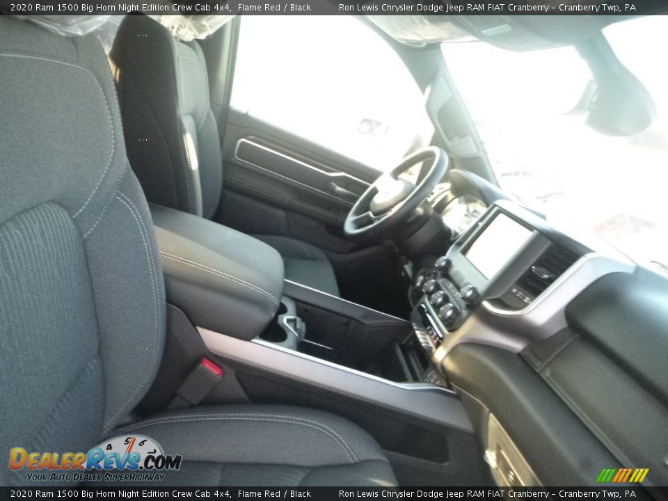 2020 Ram 1500 Big Horn Night Edition Crew Cab 4x4 Flame Red / Black Photo #9