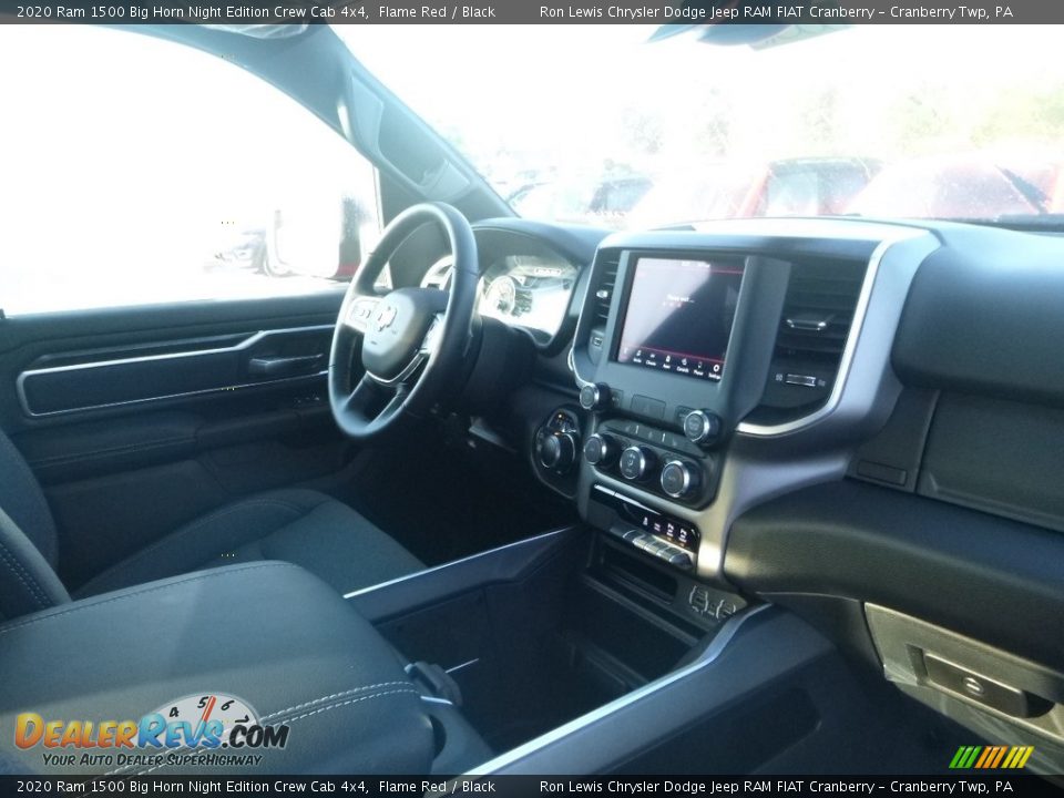 2020 Ram 1500 Big Horn Night Edition Crew Cab 4x4 Flame Red / Black Photo #10
