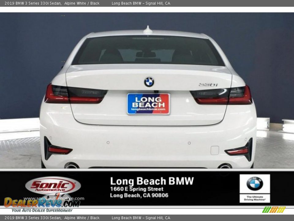 2019 BMW 3 Series 330i Sedan Alpine White / Black Photo #3
