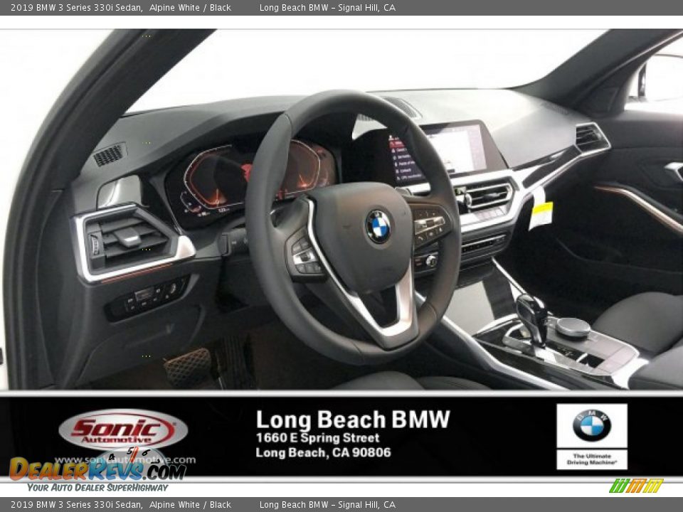 2019 BMW 3 Series 330i Sedan Alpine White / Black Photo #4
