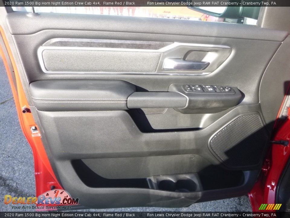 2020 Ram 1500 Big Horn Night Edition Crew Cab 4x4 Flame Red / Black Photo #14