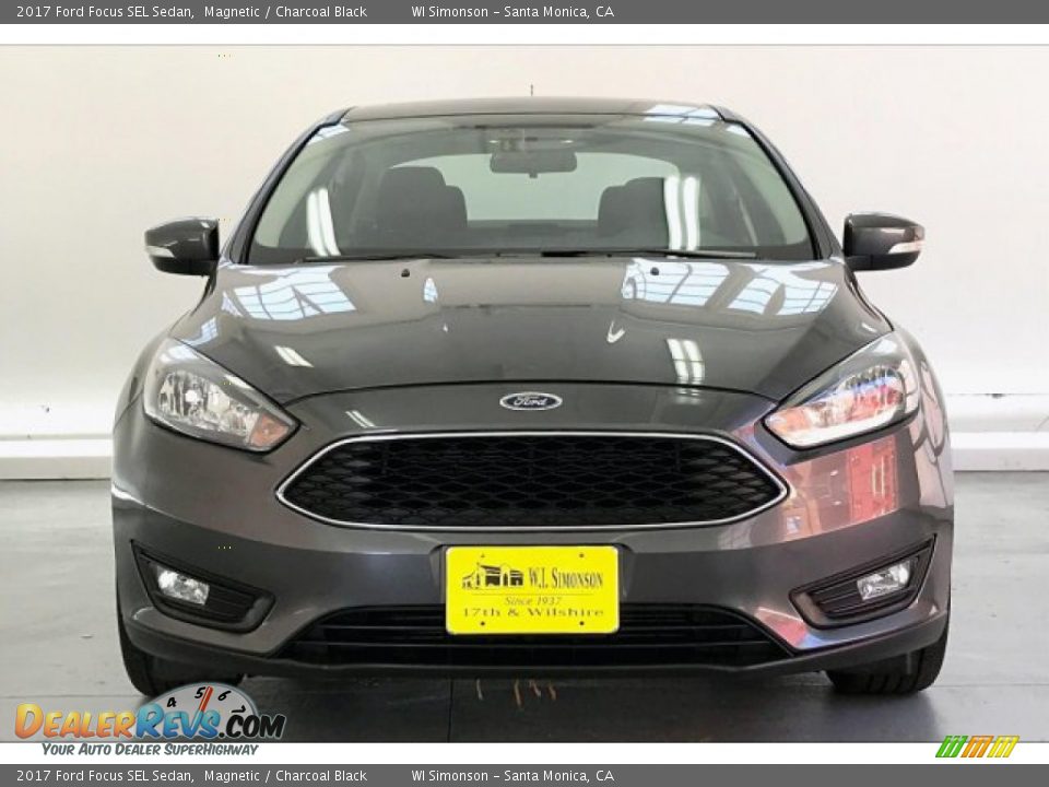 2017 Ford Focus SEL Sedan Magnetic / Charcoal Black Photo #2