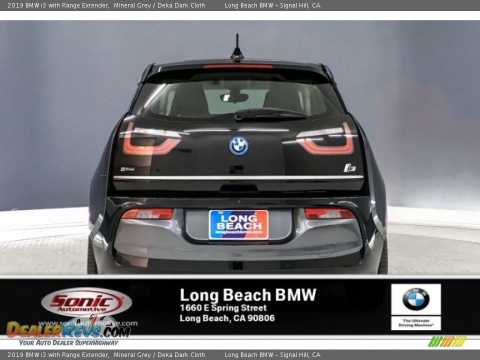 2019 BMW i3 with Range Extender Mineral Grey / Deka Dark Cloth Photo #3