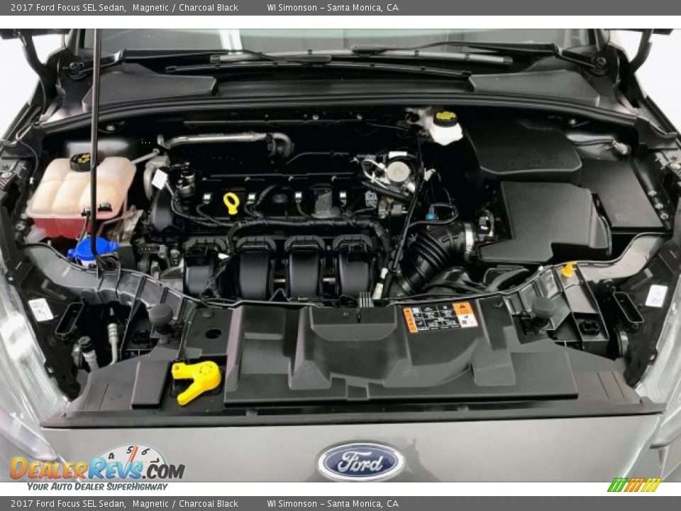 2017 Ford Focus SEL Sedan 2.0 Liter Flex-Fuel DOHC 16-Valve Ti VCT 4 Cylinder Engine Photo #9