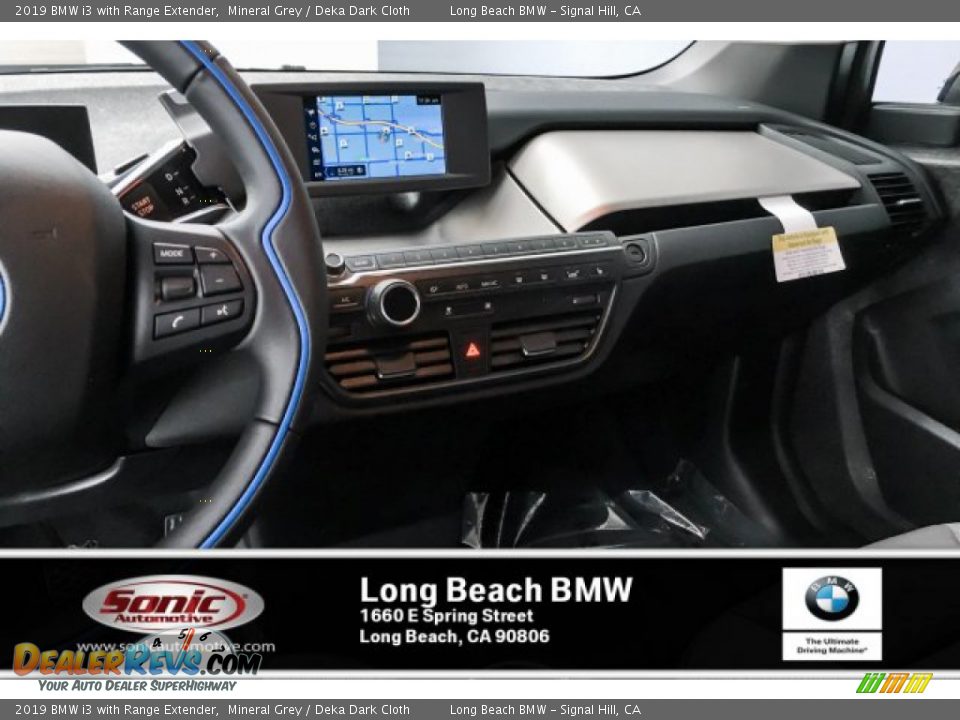 2019 BMW i3 with Range Extender Mineral Grey / Deka Dark Cloth Photo #5