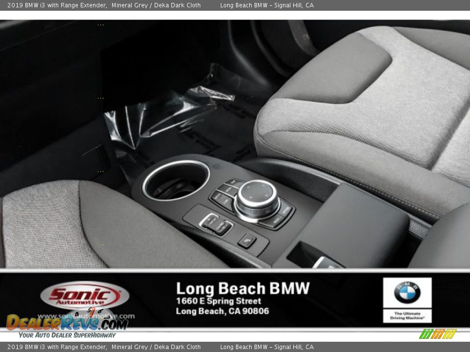 2019 BMW i3 with Range Extender Mineral Grey / Deka Dark Cloth Photo #6