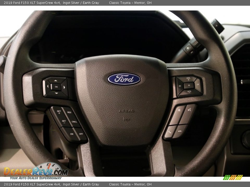 2019 Ford F150 XLT SuperCrew 4x4 Ingot Silver / Earth Gray Photo #8