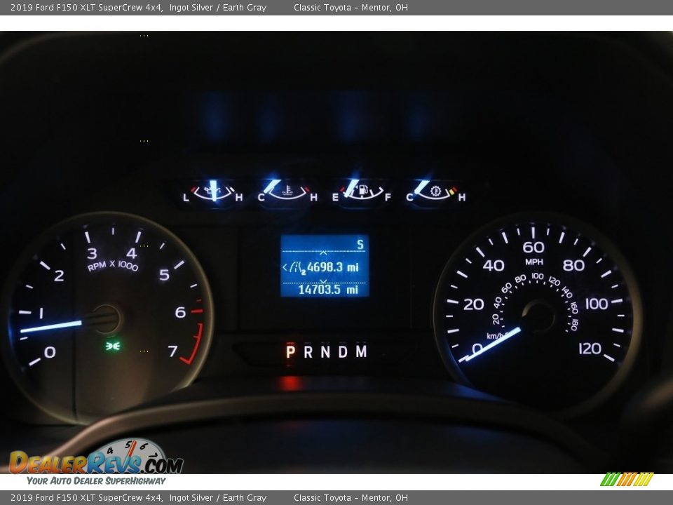 2019 Ford F150 XLT SuperCrew 4x4 Ingot Silver / Earth Gray Photo #9