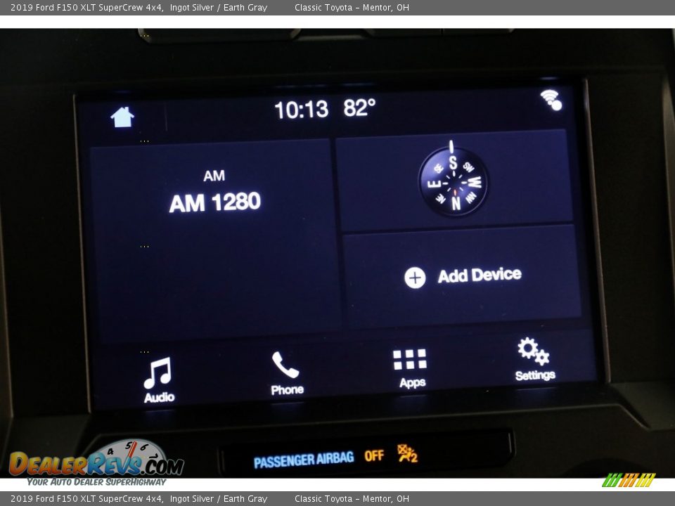 2019 Ford F150 XLT SuperCrew 4x4 Ingot Silver / Earth Gray Photo #11