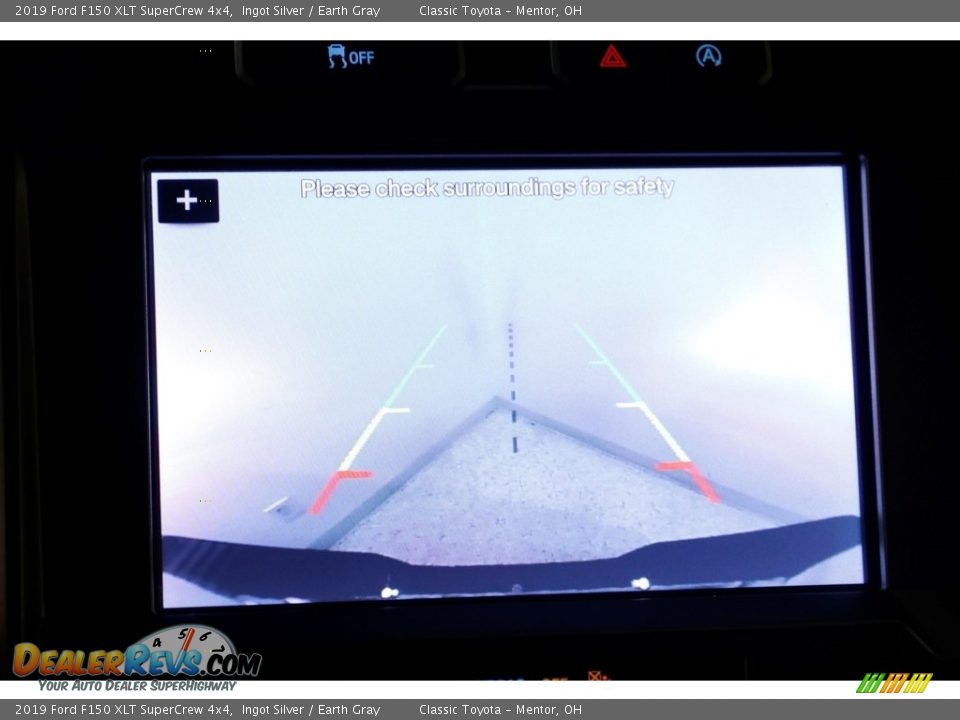 2019 Ford F150 XLT SuperCrew 4x4 Ingot Silver / Earth Gray Photo #13