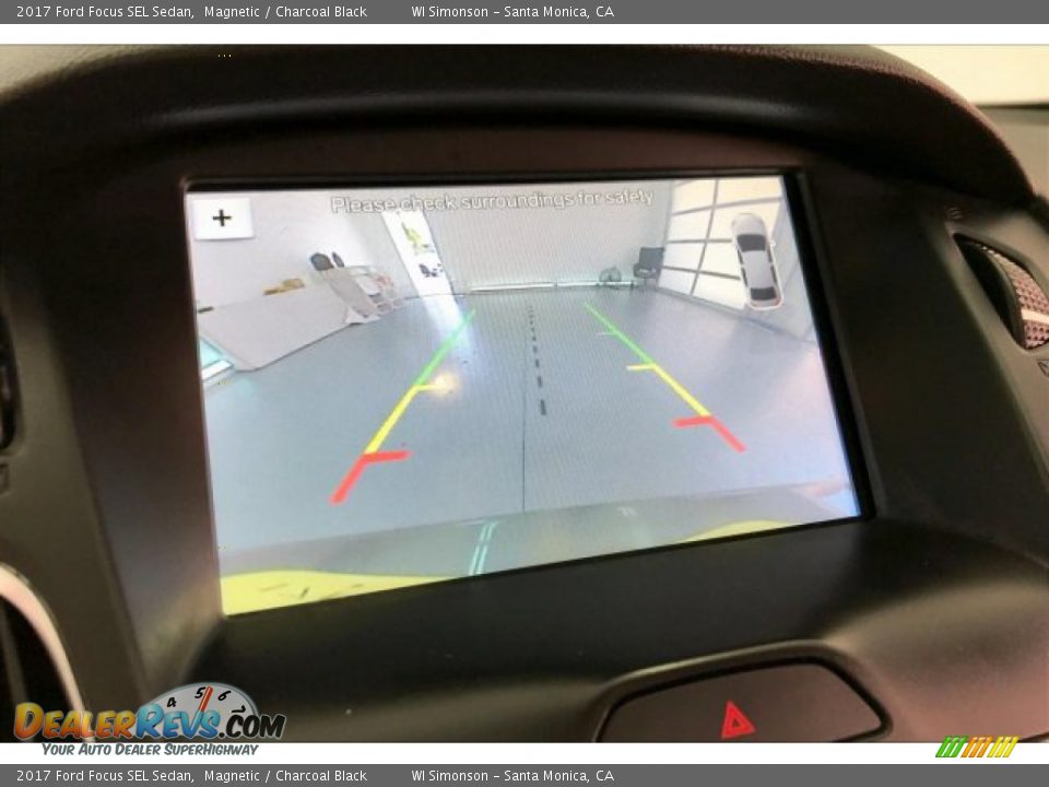 2017 Ford Focus SEL Sedan Magnetic / Charcoal Black Photo #21