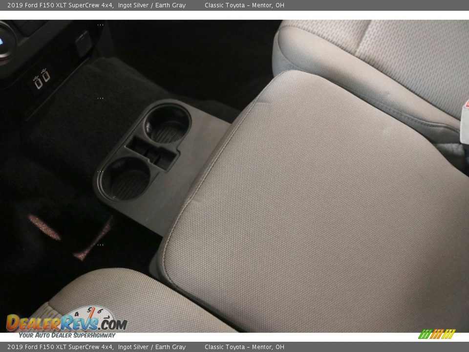 2019 Ford F150 XLT SuperCrew 4x4 Ingot Silver / Earth Gray Photo #16