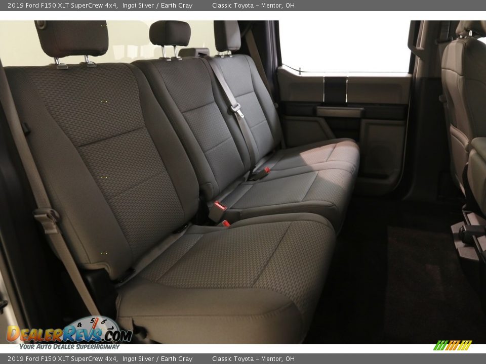 2019 Ford F150 XLT SuperCrew 4x4 Ingot Silver / Earth Gray Photo #18