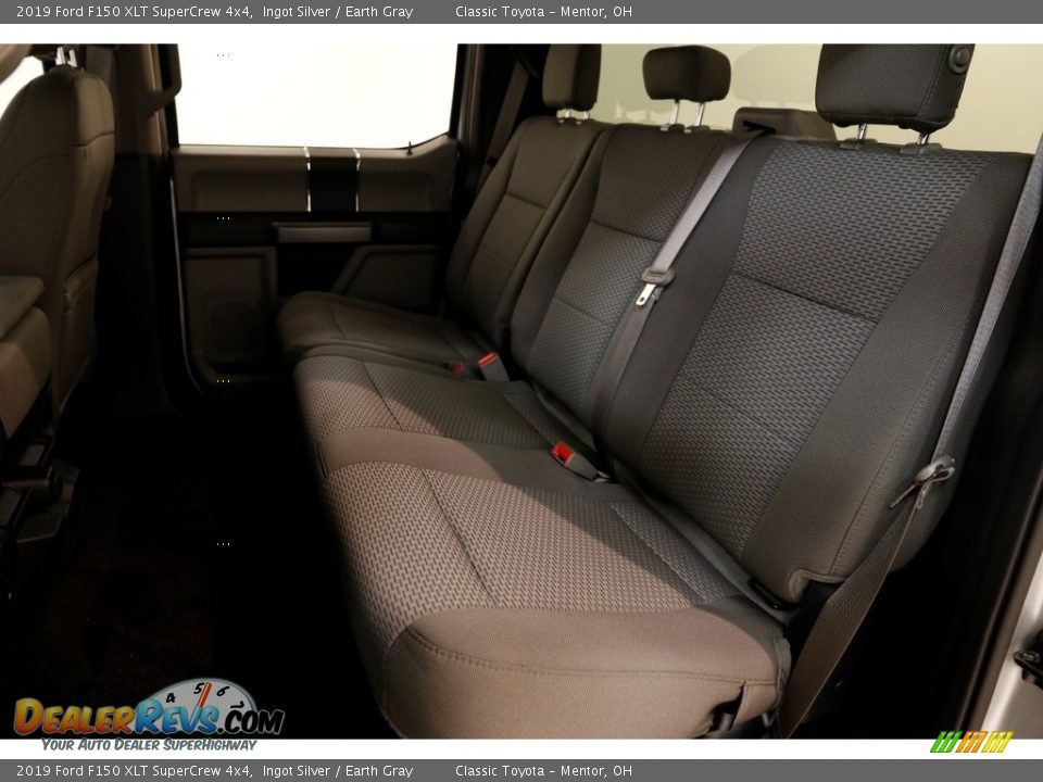 2019 Ford F150 XLT SuperCrew 4x4 Ingot Silver / Earth Gray Photo #19