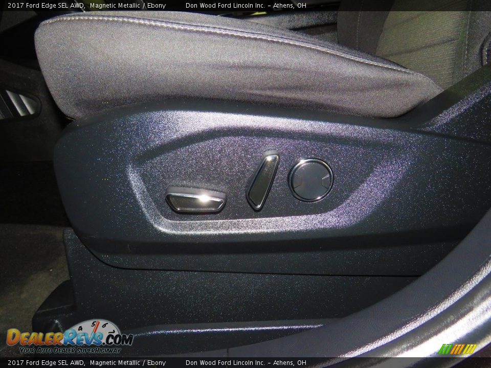 2017 Ford Edge SEL AWD Magnetic Metallic / Ebony Photo #18