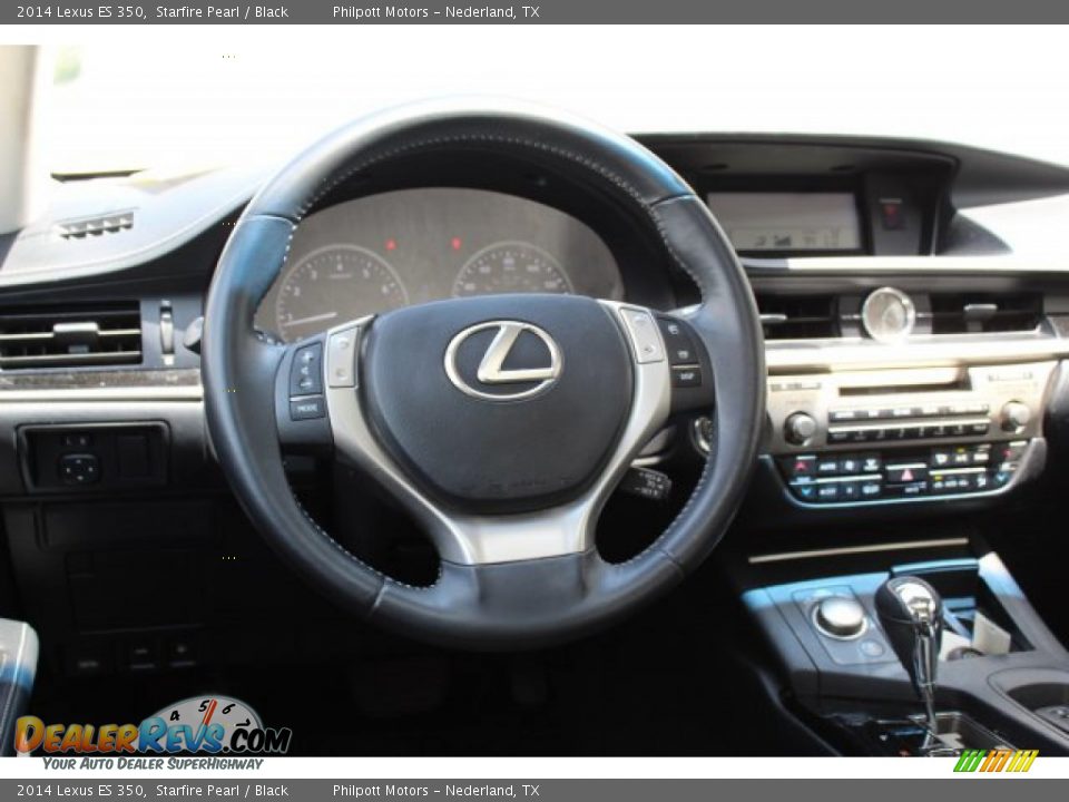 2014 Lexus ES 350 Starfire Pearl / Black Photo #28