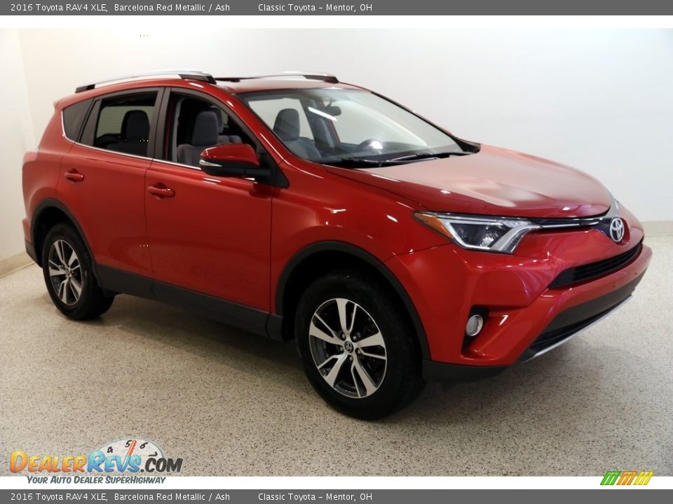 2016 Toyota RAV4 XLE Barcelona Red Metallic / Ash Photo #1