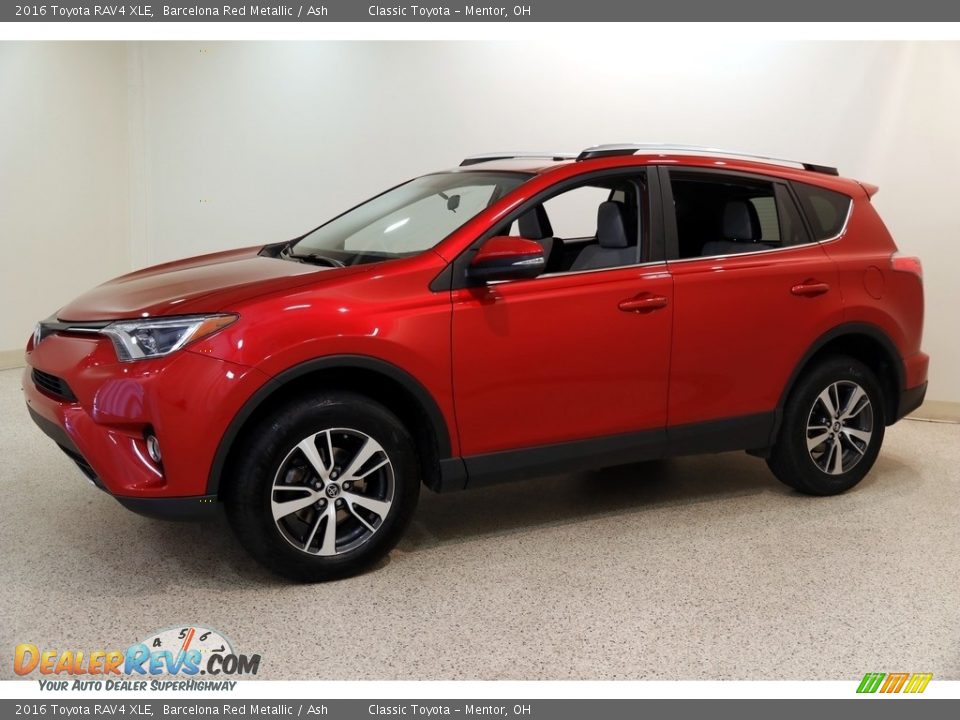 2016 Toyota RAV4 XLE Barcelona Red Metallic / Ash Photo #3