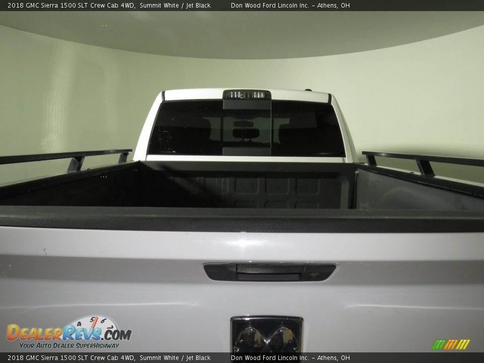2018 GMC Sierra 1500 SLT Crew Cab 4WD Summit White / Jet Black Photo #11