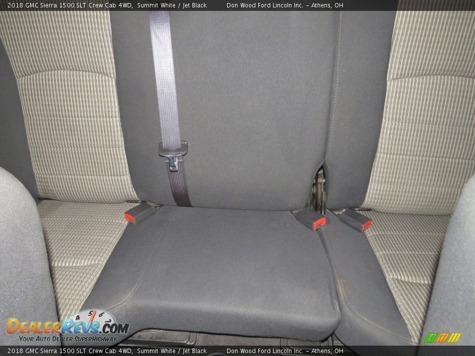 2018 GMC Sierra 1500 SLT Crew Cab 4WD Summit White / Jet Black Photo #19