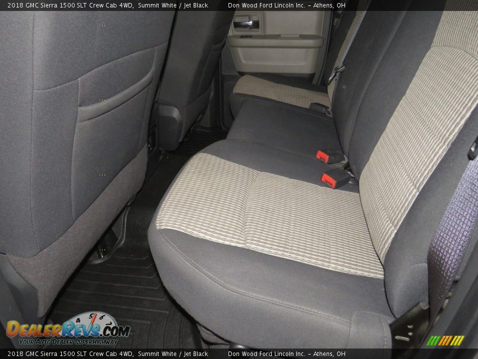 2018 GMC Sierra 1500 SLT Crew Cab 4WD Summit White / Jet Black Photo #21