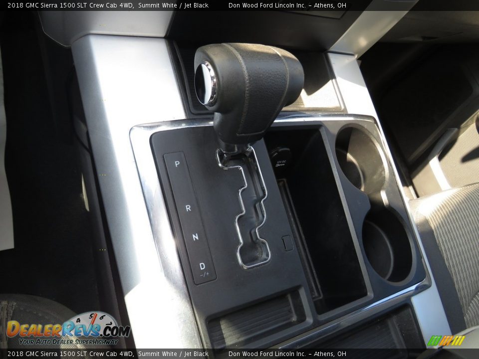 2018 GMC Sierra 1500 SLT Crew Cab 4WD Summit White / Jet Black Photo #36