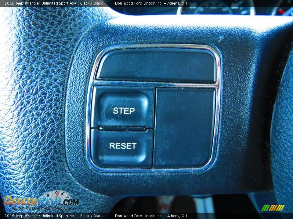 2016 Jeep Wrangler Unlimited Sport 4x4 Black / Black Photo #31